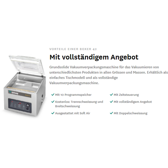 Henkelman Boxer 42 Vakuumierer