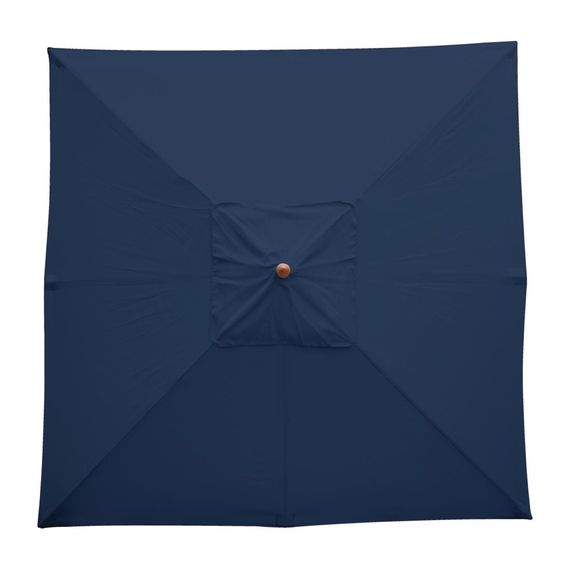 Bolero quadratischer Sonnenschirm dunkelblau 2,5m