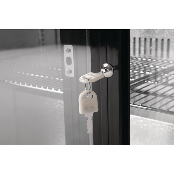 Polar Serie G Barkühlschrank mit 2 Schiebetüren 198L