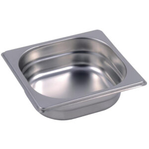 Gastro M Edelstahl GN-Behälter 6,5cm GN1/6