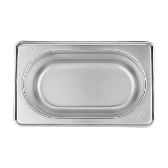 Vogue GN-Behälter Edelstahl 6,5cm GN1/9