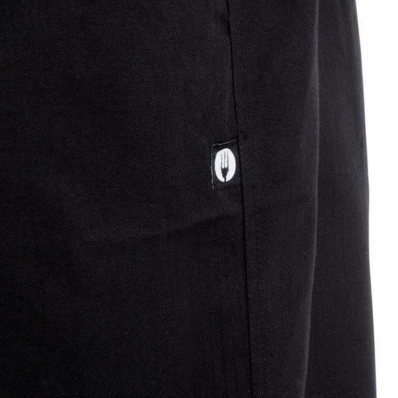 Chef Works Unisex Professional Series Küchenchefs Hose Schwarz Fischgrät M