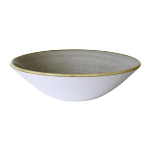 Churchill Stonecast ¿ Tiefe Coupe-Schüsseln, 180 mm, Grau (6 Stück)