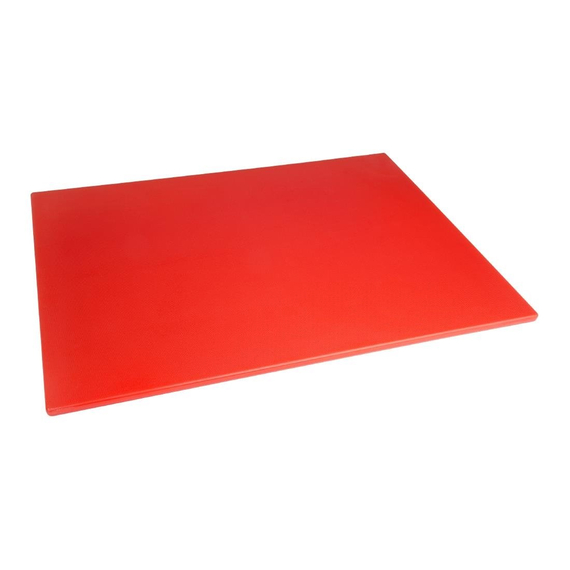 Hygiplas LDPE Schneidebrett rot 60x45x1cm