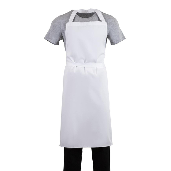 Whites Latzschürze weiß XL