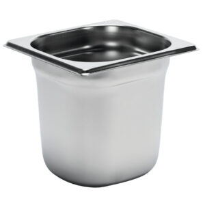 Gastro M Edelstahl GN-Behälter 20cm GN1/6