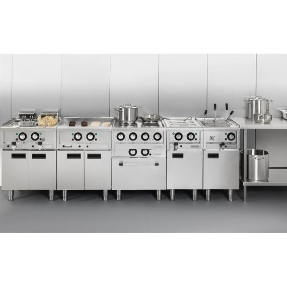 Buffalo 600 Serie Doppeltank-Elektrofritteuse 2 x 8Ltr