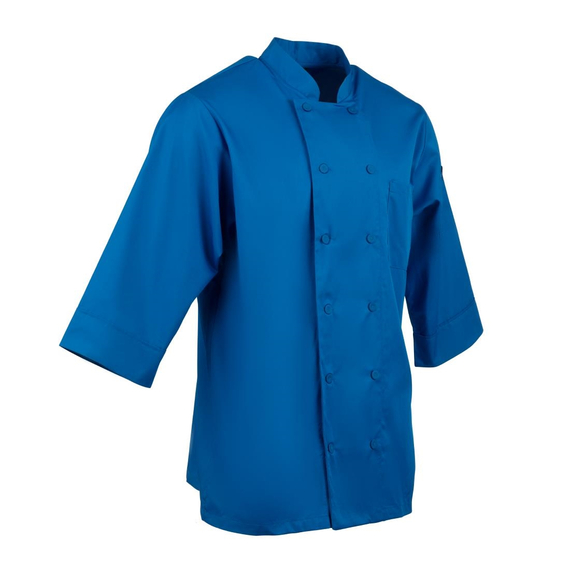 Chef Works Unisex Chefs Jacke Blau L