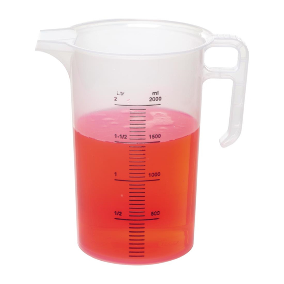 Polypropylen Messbecher 2L