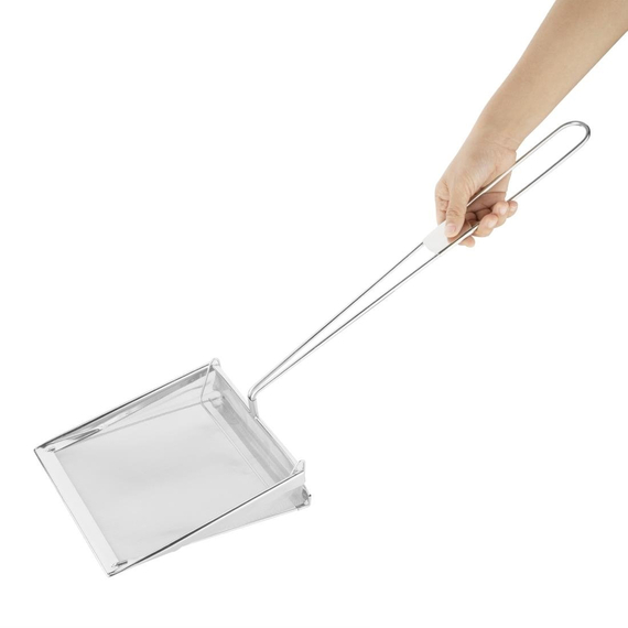 Vogue Schaumkelle rechteckig Edelstahl 20cm