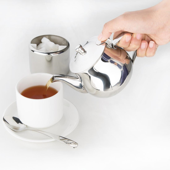 Olympia Arabische Teekanne aus Edelstahl 400ml