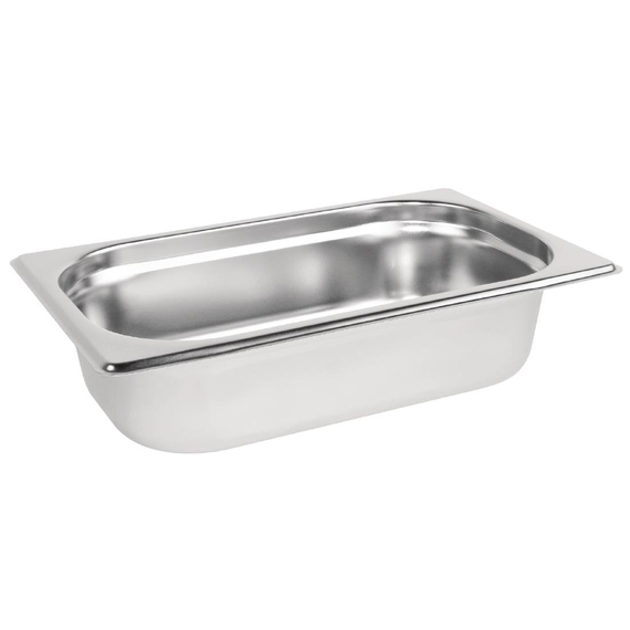 Vogue GN-Behälter Edelstahl 6,5cm GN1/4
