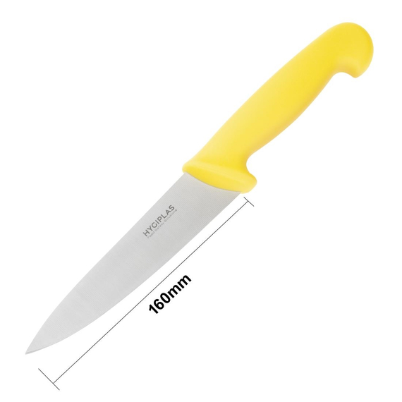Hygiplas Kochmesser 15cm gelb