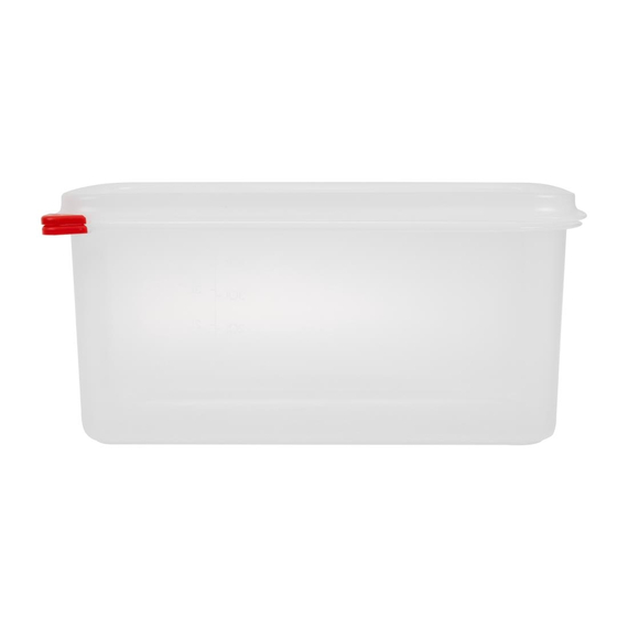 Araven Polypropylen 1/3 Gastronorm-Nahrungsbehälter 6Ltr (4 Stück)