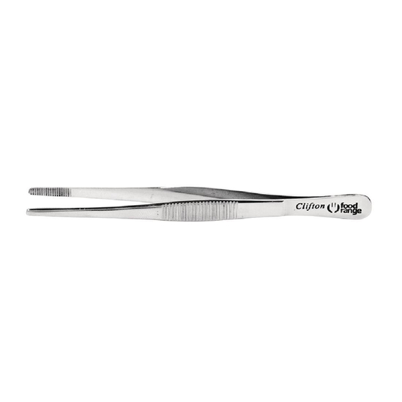 Edelstahlpinzette Micro mit runder Spitze 16cm