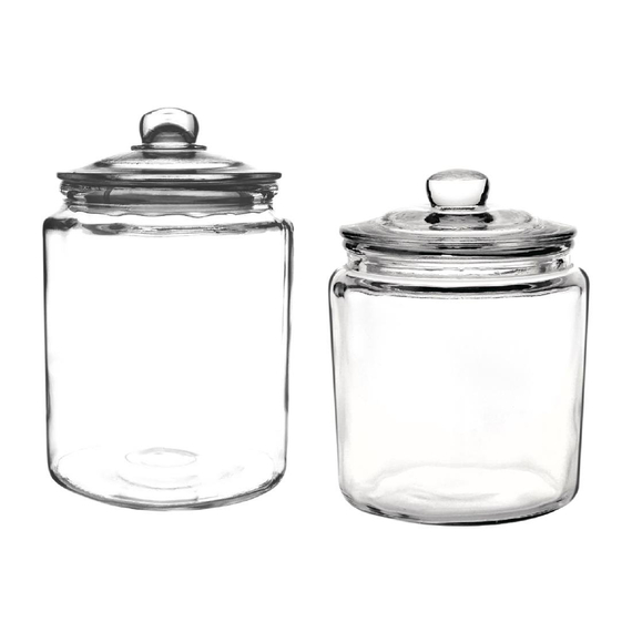 Olympia Biscotti Große Gläser Set 6350ml und 3800ml