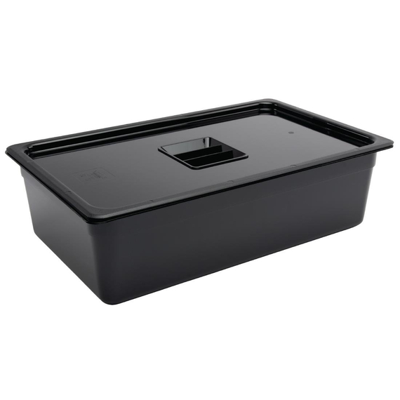 Vogue GN-Behälter GN1/1 schwarz 150mm