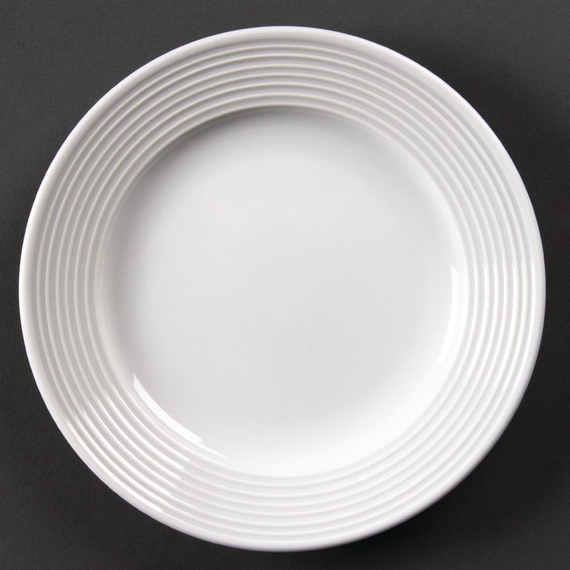 Olympia Linear Teller mit breitem Rand 15cm (12 Stück)