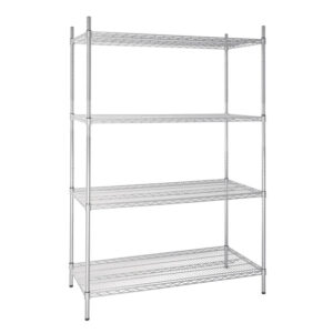 Vogue 4 Reihen Drahtregal Kit 1220x610mm
