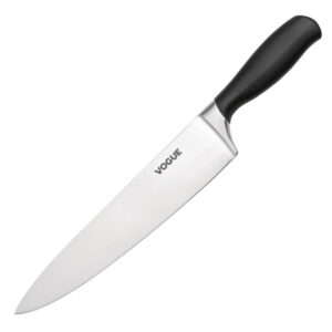 Vogue Kochmesser mit weichem Griff 26cm