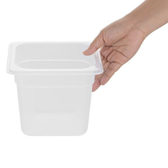 Nisbets Essentials Polypropylen 1/6 Gastronorm Behälter 150mm