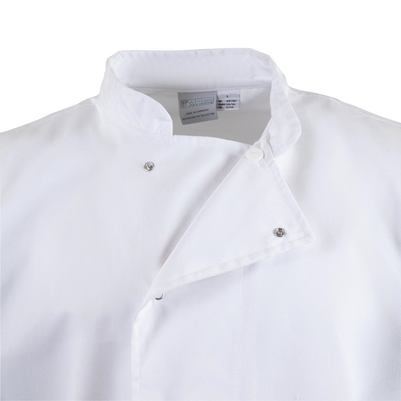 Whites Nevada Kochjacke kurze Ärmel weiß M