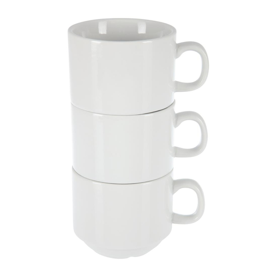 Olympia Whiteware Teetassen 20cl (12 Stück)