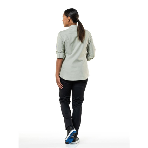 Chaud Devant Nordic Green Damen Kochjacke Größe L