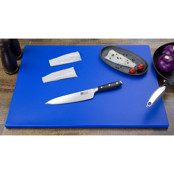 Hygiplas LDPE extra dickes Schneidebrett blau 60x45x2cm