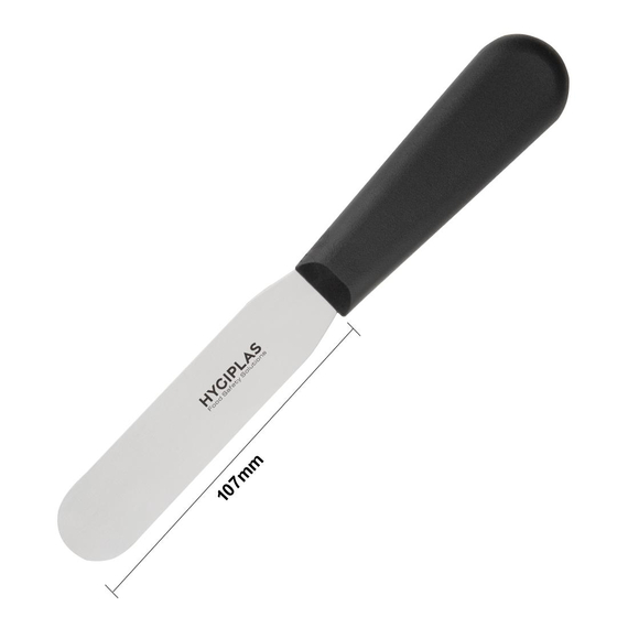 Hygiplas Palettenmesser gerade 10cm schwarz