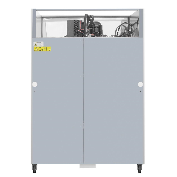 Polar Serie G Gefrierschrank Edelstahl 1200L