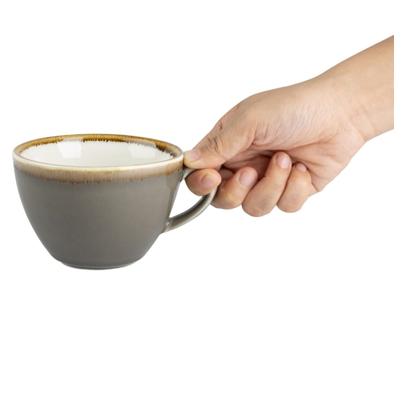 Olympia Kiln Cappuccinotassen Rauch 34cl (6 Stück)