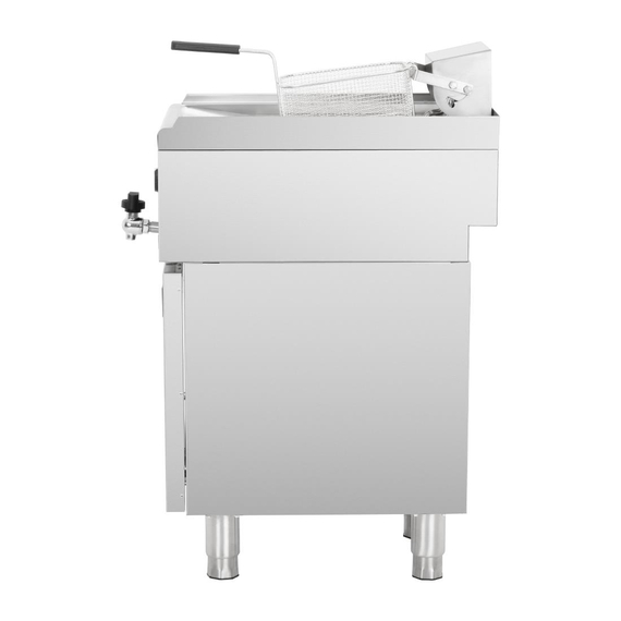 Buffalo 600 Serie Freistehende Einzelbecken Elektrische Fritteuse 8Ltr