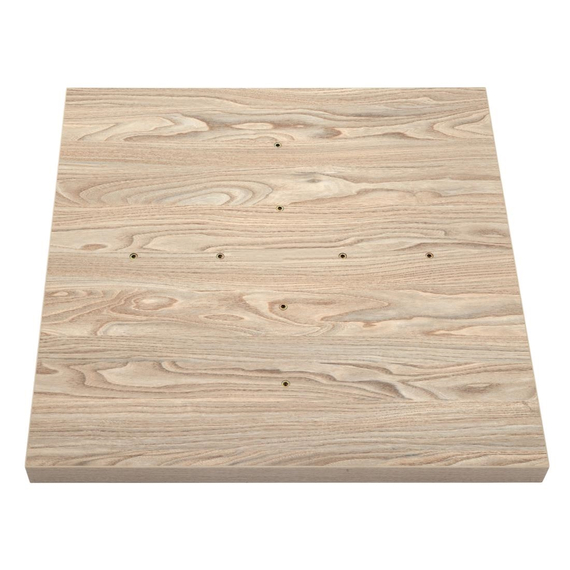 Bolero quadratische Tischplatte Antik naturell 60cm