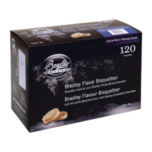 Bradley Lebensmittel-Räuchergerät Spezialmischung Aroma-Bisquettes (120 Stück)