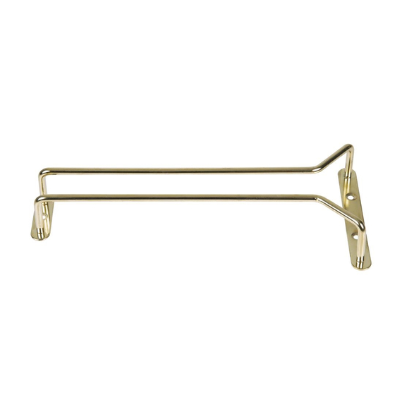 Gläserschiene Messing 25,5cm