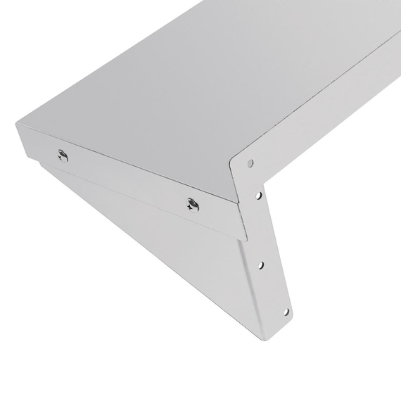 Vogue Edelstahl-Wandregal 120cm
