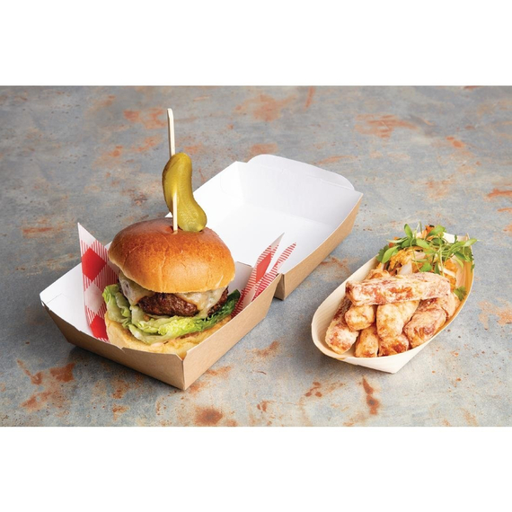 Fiesta Compostable Bambusspieße Paddelform 15cm (100 Stück)