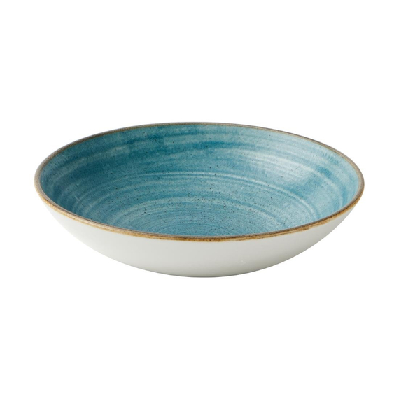 Churchill Stonecast Raw Coupe-Schüsseln, Blaugrün, 184 mm (12 Stück)