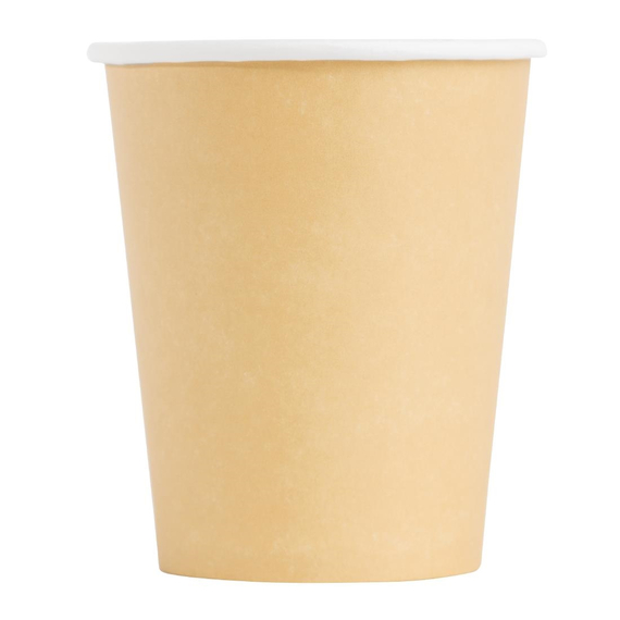 Fiesta Recyclable Coffee To Go Becher 230ml hellbraun x1000 (1000 Stück)