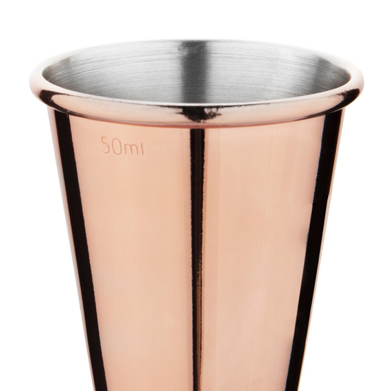 Olympia Barmaß / Jigger mit Kupferfinish 2,5/5cl