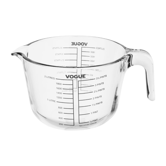 Vogue Glas Messbecher 2375ml
