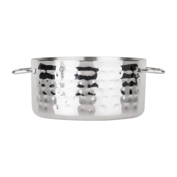 Olympia Tischpräsentation Mini-Kasserolle Hammerschlag 675ml
