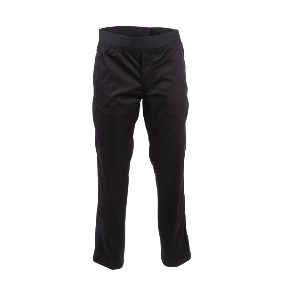 Chef Works Leichte Hose für Herren Schwarz Größe L