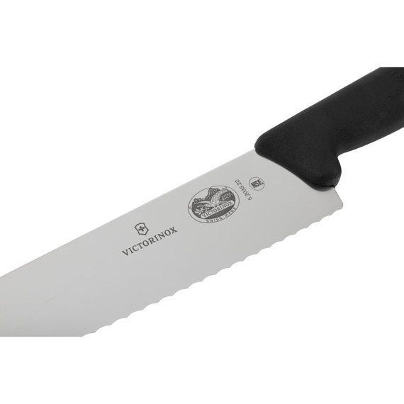 Victorinox Fibrox Officemesser Wellenschliff 22cm