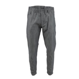 Chef Works Urban Jogger 257 Schwarz-Weiß Fein gestreift Größe XL