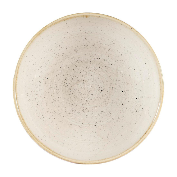 Churchill Stonecast Coupe-Schüsseln, Muskatcreme, 182 mm (12 Stück)
