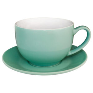 Olympia Cafe Cappuccinotassen aqua 34cl (12 Stück)