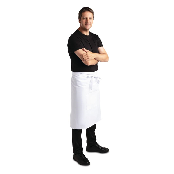 Bistroschürze weiß