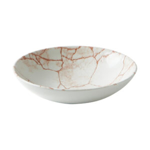 Churchill Studio Prints Kintsugi Evolve Coupe-Schüsseln, Koralle, 184 mm, (12 Stück)